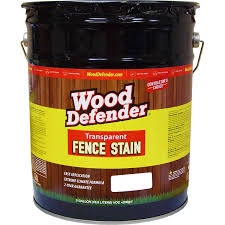 Whether you're refreshing your pickets with a fence stain, your shakes with a cedar stain or your chimney with an exterior brick stain, look to lowe's for the stain products and accessories you need to get the job done. Wood Defender Transparent Fence Stain Bright Cedar 5 Gallon
