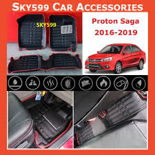 Kereta perodua harga tak turun banyak. Proton Saga Blm Flx 2016 2021 5d Floor Mat Carpet Car Floor Mat Shopee Malaysia