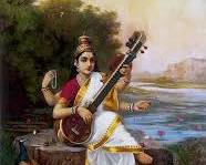 Gambar Dewi Saraswati Hindu