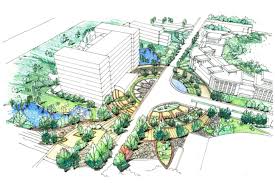 An Shun Campus Landscape Planning Design Ying Vera Wei Archinect Campus Landscape Landscape Plans Landscape Plan