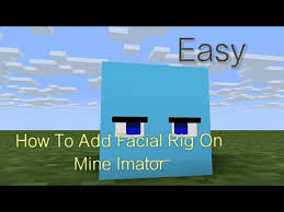 How to build a face rig! How To Add Facial Rig On Mineimator Minecraft 2018 2021 Youtube