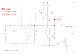 (check out the tea2025 datasheet for more information on that). 100 Watt Transistor Audio Amplifier Circuit