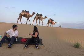 Jaisalmer desert safari is good tour oprator in jaisalmer safari. Half Day Camel Safari Sunset With Dinner Tour Non Touristic 2021 Jaisalmer