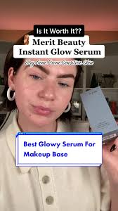Merit Great Skin Instant Glow Serum Review: Glowy Makeup Base