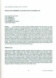 4) boleh bertutur dan menulis dalam bahasa kebangsaan. Top Pdf Peranan Guru Pembimbing Dalam Penyeliaan Latihan Mengajar 123dok Com