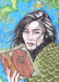 My Drawing Of Sefia From The Book The Reader Written By Traci Chee Fanart Art Illustration Drawing Painting Thereader Lalectora Tracichee Filmes Livros