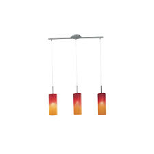 Shop our range of ceiling lights here at castlegate lights for the perfect addition to your home. 83203 Troy1 3 Light Red And Orange Ceiling Pendant Lighting From The Home Lighting Centre Uk