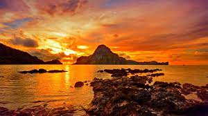 The time of day when the sun disappears below the western horizon. The List Of Best Sunset Spots In The World Includes These Middle Eastern Locations Harper S Bazaar Arabia