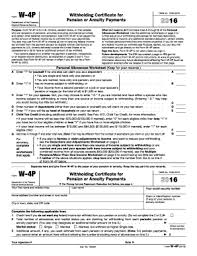 (for unemployment compensation and certain federal government and other note. Irs W 4p Pdffiller