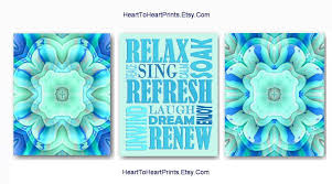 Aqua Teal Turquoise Bathroom Wall Art Turquoise Bathroom Wall Decor Teal Bathroom Set Bathroom Wall Decor Art Teal Living Room Decor Green Living Room Decor