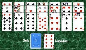 How to play freecell solitaire single player games Golf Patience Wikipedia