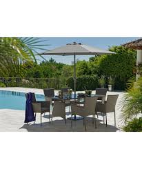 Buy Havana 6 Seater Patio Set Grey At Argos Co Uk Your Online Shop For Garden Table And Chair Sets Patio Patio Set Garden Table