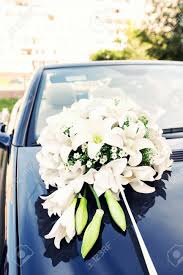 Flower bouquets can be arranged for the decor of homes or public buildings, or may be handheld. Wedding Car Decor Flowers Bouquet Car Decoration Flowers Wedding Stock Photo Picture And Royalty Free Image Image 53174400