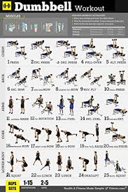 Gym Home Exercise Posters Set Of 3 Workout Chart Now