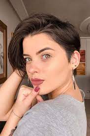 This style would be like pulling your hair off your face and neck, only in a cut. Pin On Short Pixie Cuts