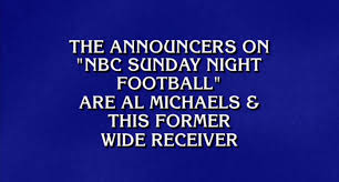 Последние твиты от sunday night football on nbc (@snfonnbc). Another Humbling Moment Jeopardy Contestants Blank On Cris Collinsworth Clue