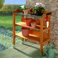 Banco da lavoro in legno massiccio 127x575x825 cm 4 legni frontali pinza di serraggio per fissare pezzi doppiofondo e cassetto tavolo da. Banco Da Lavoro In Legno Da Esterno Per Giardinaggio E Fai Da Te