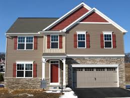 Maybe you would like to learn more about one of these? Rugged Canyon Double 4 Siding Wicker Board Batten Russet Red Cedar Shakes Burgundy Red Shutters Small House Exteriors Gray House Exterior House Exterior