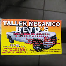TALLER MECÁNICO BETO'S
