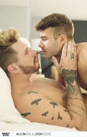 Big-dicked hunks Josh Moore and Allen King fuck in Wildest Dreams