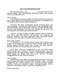 Kamu tidak dapat mengubah apa yang telah berlaku, tapi kamu dapat lakukan sesuatu supaya keadaan tidak menjadi. Cara Cara Menghargai Jasa Ibu Bapa Cute766