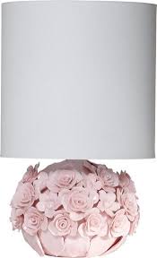 Ethan Allen 096007 Ptl Petal Pink Enchanted 18 Ceramic Rose Accent Lamp Ceramic Table Lamps Deep Discount Lighting Disney Lamp Lamp Accent Lamp