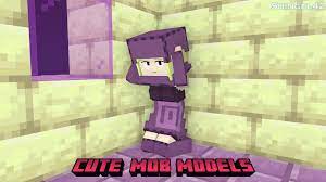 Cute mob models remake mod 1.12.2/1.11.2 replaces generic minecraft models with the designs used in mobtalker mod. Shingel42 On Twitter Shulker Girl From Cute Mob Models Addon Minecraft Cutemobmodels Mobtalker Mineimator
