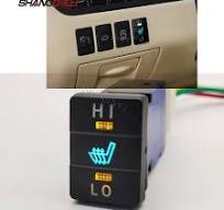 Car Seat Heating Switch Seat Temperature Adjustment Switch ...