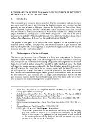 All the twelve civil suits involved issues pertaining to bba facility where the defendants were asked to pay the whole amount of the selling price in the event of default. Doc Recoverability Of Pure Economic Loss In Respect Of Defective Premises In Malaysia An Analysis Dr Seow Hock Peng Academia Edu