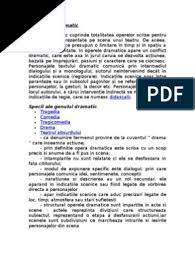 Adesea conflictului principal i se subordoneaza o serie de conflicte secundare. Genul Dramatic Trasaturi Si Argumentare