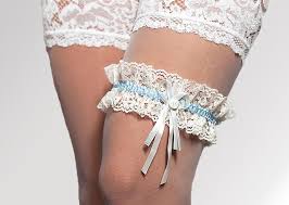 Personalized / monogrammed embroidered white lace wedding and toss garters. Bridal Wedding Garters Off 71 Buy