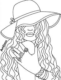 Pretty Lady Coloring Page Recolor App Cute Coloring Pages Coloring Pages Barbie Coloring Pages
