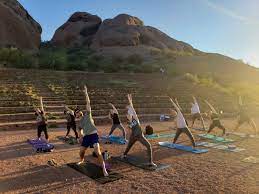 Check out our in person, live streamed and on demand options. Private Yoga Instructor In Phoenix Arizona Desert Breeze Yoga