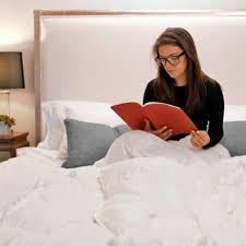 Crisp white or ivory linens are framed in tailored, double rows of satin stitching. Make Your Bedroom Feel Like A Luxury Hotel With These Comforters And Duvet Sets On Sale
