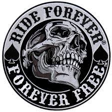 Patch Spade Skull Ride Biker Tattoos Biker Art Harley Davidson