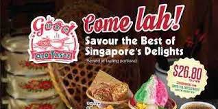 Koufu Singapore Newly Launched Good Old Taste Heritage Meal In Rasapura Masters At Marina Bay Sands Product Launch Tasting Meals