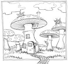 Coloring sheets is a diverse new activity for them. Galaxy Trippy Mushroom Coloring Pages Novocom Top