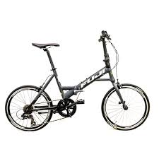 42cm Fuji Origami 1 3 20 Folding City Travel Alloy Bike Shimano 7s Black New Walmart Com Walmart Com