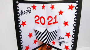 · handmade new years card ideas with tips and instructions to make happy new year cards yourself. Happy New Year Card 2021 How To Make New Year Greeting Card New Year Card Making Handmade Easy Youtube