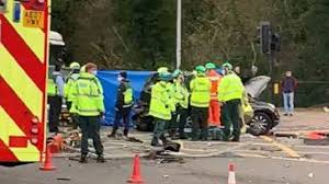 Ian cooper / north wales live) there was a crash on the a1m northbound towards darlington this evening, which caused long tailbacks and closed the carriageway. Hendon Crash Four Injured In Collision On A1 Bbc News