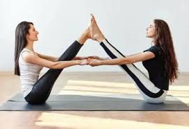 Bedtime Yoga For Deep Sleep Journeys Of Yoga Partner Yoga Poses Yoga Poses For Two Two People Yoga Poses