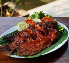 Menu makan malam gurame bakar. Ayam Dan Gurami Bakar Saos Madu