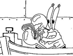 Mr Krab Spongebob Coloring Pages Star Coloring Pages Spongebob Coloring Monster Coloring Pages