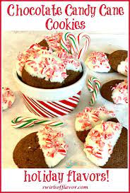 Peppermint Chocolate Cookies Swirls Of Flavor Recipe In 2020 Cookies Recipes Christmas Holiday Baking Recipes Chocolate Peppermint Cookies
