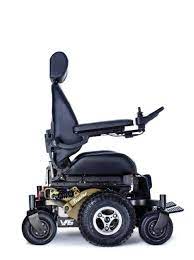 These chairs come equipped with lifting technology that makes transferring in and out of the chair much easier for you and your caregiver. Used Frontier V6 All Terrain Wheelchair
