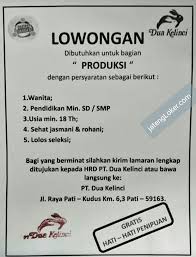 We did not find results for: Loker Indofood Pati Lowongan Kerja Bogasari Flour Mills 10 Posisi D3 S1 Berbagai Jurusan Pt Indofood Sukses Makmur Tbk Is A Major Indonesian Company Involved In The Food Industry Harleyzapantioti