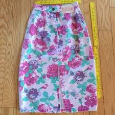 Bongo denim skirt bleached roses floral pattern. Best 25 Deals For Bongo Denim Skirt Poshmark