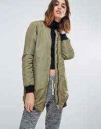 B1538 vero moda jacket krótka kurtka bomber s. Vero Moda Contrast Rib Bomber Asos