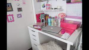 Como Organizo Mi Escritorio Tour En Mi Oficina Youtube