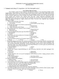 Siswa kelas enam sd pada akhir tahun diharapkan memiliki sejumlah kemampuan, keterampilan dan sikap yang telah dirumuskan dalam kurikulum. Soal Ulangan Akhir Semester 1 Bahasa Bali Kelas 9 Pdf